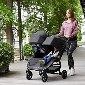 Baby Jogger City Mini GT2 All-Terrain Double Stroller, Jet , 40.7x29.25x42.25 Inch (Pack of 1)