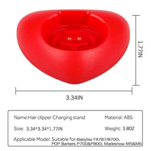 Hair Clipper Charging Stand for Babyliss FX 8700GCN 787GCN Electric Trimmer Charging Station Clipper Charger Base