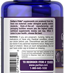 Puritans Pride Grapeseed Extract 200 Mg Capsules, 120 Count