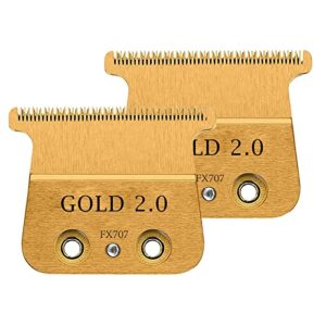 gold fx replacement blades compatible with babyliss trimmer blades,dlc replacement blades compatible with babylisspro fx787 & fx726 trimmers