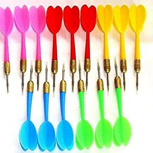 Interbusiness BBstep Steel Tip Dart Colorful Dart 15pcs 6g Assorted Color