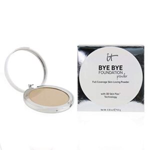 it cosmetics bye bye foundation powder (neutral medium)