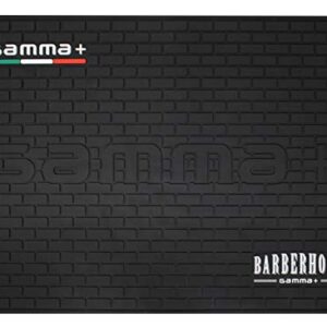 GAMMA+ Professional Salon and Barber Shop Mat and Hot Tools Station Organizer, Heat Resistant Rubber