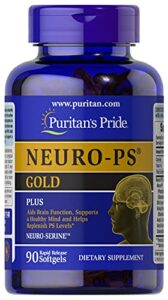 neuro-ps, gold dha, helps support memory*, 90 ct by puritan’s pride