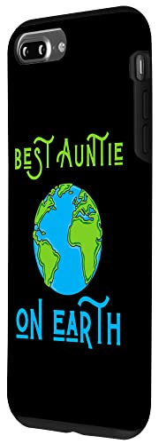 iPhone 7 Plus/8 Plus Best Auntie On Earth Aunt Day Fun Women Mothers Aunt Aunts Case