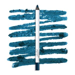 julep when pencil met gel sharpenable multi-use longwear eyeliner pencil – regal teal – transfer-proof – high performance liner