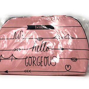 Benefit Cosmetics Hello Gorgeous Pink Makeup Bag