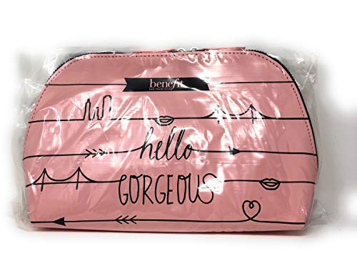 Benefit Cosmetics Hello Gorgeous Pink Makeup Bag