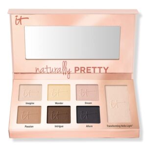IT COSMETICS Naturally Pretty Essentials Matte Luxe Transforming Eyeshadow Palette - IT’S YOUR NATURALLY PRETTY EYES IN A PALETTE!