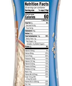 Gerber Cereal for Baby 1st Foods Grain & Grow Cereal, Oatmeal Cereal, Made with Whole Grains & Essential Nutrients, Non-GMO, 16-Ounce Canister (Pack of 2)