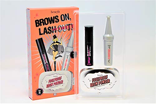 Benefit 3-Pc. Brows On, Lash Out! Brow & Mascara Set