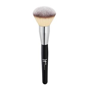 it cosmetics heavenly luxe jumbo powder brush #3 – for loose & pressed powder – poreless, optical-blurring finish – with over 100,000 award-winning heavenly luxe hairs