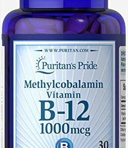 Puritan's Pride Methylcobalamin Vitamin B-12 1000 mcg