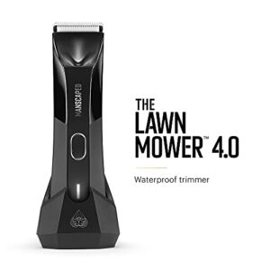 MANSCAPED® The Tool Box 4.0 Contains: The Lawn Mower™ 4.0 Electric Trimmer, The Weed Whacker™ 1.0 Nose and Ear Hair Trimmer, The Plow™ 2.0, The Shears™ Four Piece Nail Kit, The Shed™ Toiletry Bag