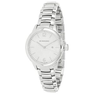 burberry women’s swiss stainless steel bracelet watch bu10108