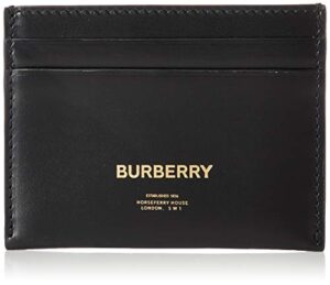 burberry women card case, black, one size