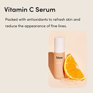 hims vitamin c serum for men - Brighten Skin Tone, Balance Complexion - Vitamin C, Highly Concentrated, Lightweight, Citrus Scent - Vegan, Cruelty-Free, No Parabens - (1oz)