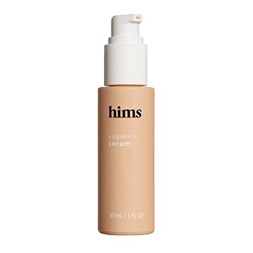 hims vitamin c serum for men - Brighten Skin Tone, Balance Complexion - Vitamin C, Highly Concentrated, Lightweight, Citrus Scent - Vegan, Cruelty-Free, No Parabens - (1oz)