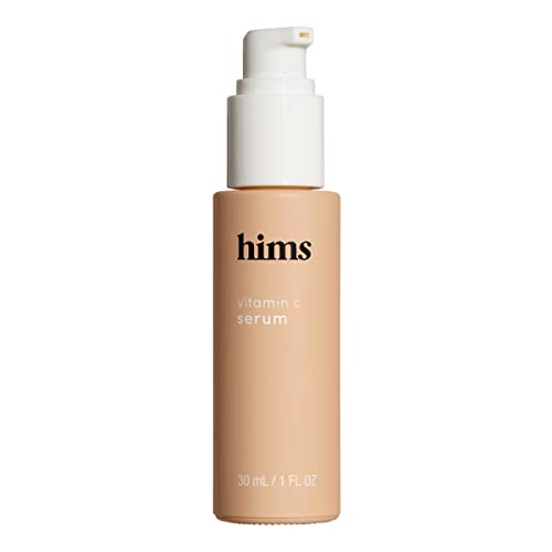 hims vitamin c serum for men - Brighten Skin Tone, Balance Complexion - Vitamin C, Highly Concentrated, Lightweight, Citrus Scent - Vegan, Cruelty-Free, No Parabens - (1oz)