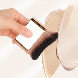 2023 New Siren Makeup Brush, BeCausePro Siren Brush,Siren Makeup Brush, Suitable for liquid cosmetics (Rose Gold)