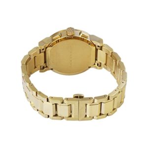 BURBERRY BU9753 Women's Gold Stainless Steel Strap Watch