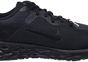 Nike Revolution 6 Black/Black-DK Smoke Grey 12