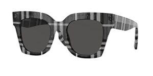 burberry sunglasses be 4364 399487 check white/black