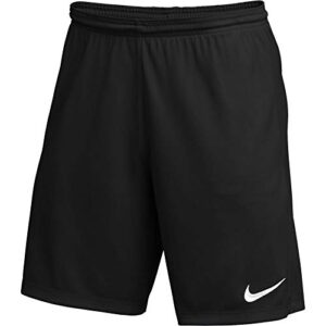 nike men’s soccer park iii shorts (xx-large) black