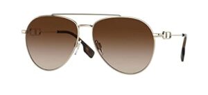 burberry sunglasses be 3128 110913 light gold