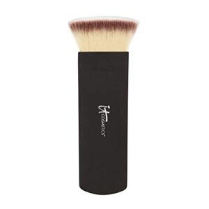 it cosmetics heavenly luxe you sculpted! contour & highlight brush – enhance your favorite features – with award-winning heavenly luxe hair & ergonomic handle – bonus how-to guide