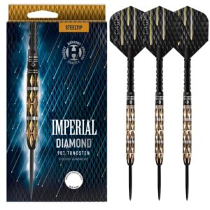 harrows imperial diamond 90% tungsten steel tip darts (24)