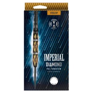 Harrows Imperial Diamond 90% Tungsten Steel Tip Darts (24)