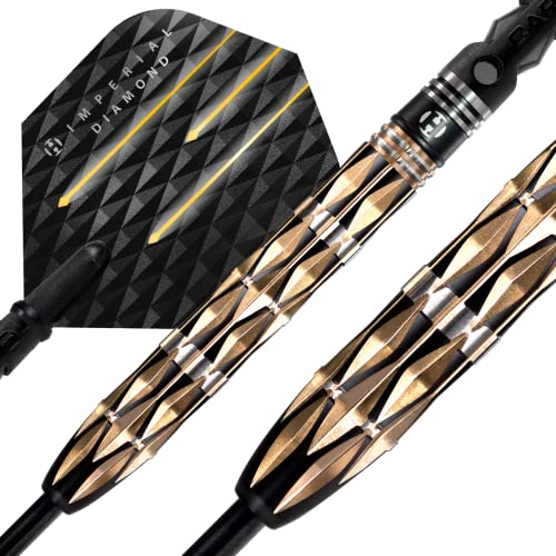 Harrows Imperial Diamond 90% Tungsten Steel Tip Darts (24)