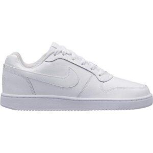 Nike Women's Ebernon Low Sneaker, White/White, 8 Regular US