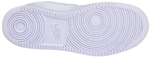 Nike Women's Ebernon Low Sneaker, White/White, 8 Regular US