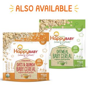 Happy Baby Organics Clearly Crafted Stage 2 Baby Food Apples, Pumpkin & Carrots, 4 Ounce Pouch (Pack of 16)