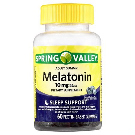 Spring Valley Adult Gummies Melatonin 10mg Pectic