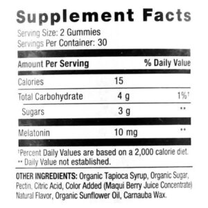 Spring Valley Adult Gummies Melatonin 10mg Pectic