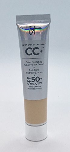 It Cosmetics Your Skin But Better CC+ Cream SPF 50+, 12 ml, Travel Size Medium