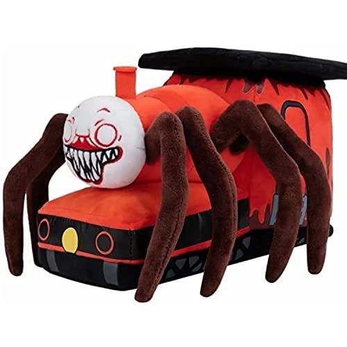 Choo Choo Charles Plush, Anime Game Cool Character Soft Stuffed Animals Doll, Spider Plush Toy Gifts for Boys and Girls