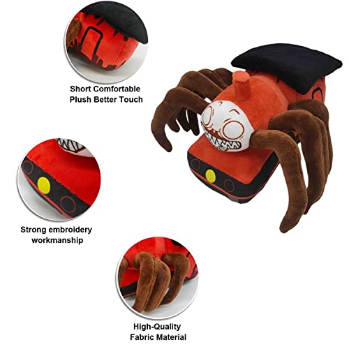 Choo Choo Charles Plush, Anime Game Cool Character Soft Stuffed Animals Doll, Spider Plush Toy Gifts for Boys and Girls