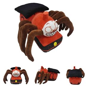 Choo Choo Charles Plush, Anime Game Cool Character Soft Stuffed Animals Doll, Spider Plush Toy Gifts for Boys and Girls