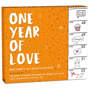 Couple Game for weekly Quality Time - Perfect Couple Gift - Wife Birthday Gift Idea - Birthday Gift for Boyfriend Gift for Girlfriend Gift for Couple - I Love You Gift for Him - Games for Couples
