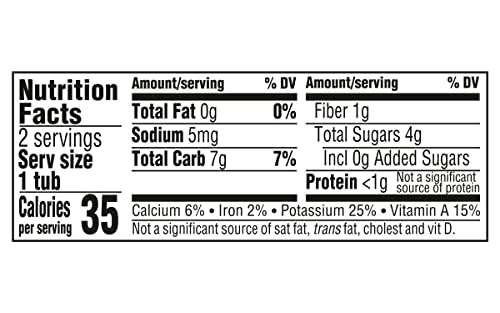 Gerber Natural for Baby 2nd Foods Baby Food Tubs, Pumpkin, Non-GMO Pureed Baby Food for Sitters, Made with Real Fruit, 2 - 4 Ounce Tubs Per Pack (Pack of 4)