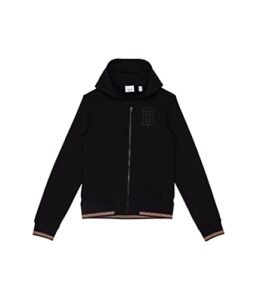 burberry boy’s lester hoodie (little kids/big kids) black 4 years