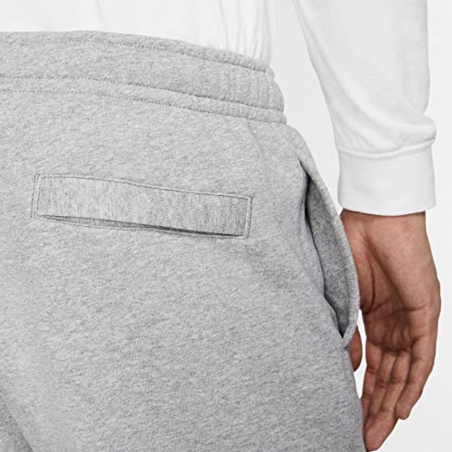 Nike Men's Club Open-Hemmed Pants Gray | Gray | White SM