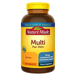nature made multi for him – 300 tablets