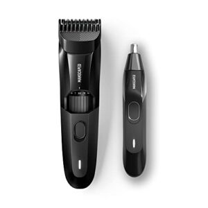 manscaped® the face grooming duo contains: the beard hedger™ premium precision beard trimmer and the weed whacker® 2.0 nose and ear hair trimmer