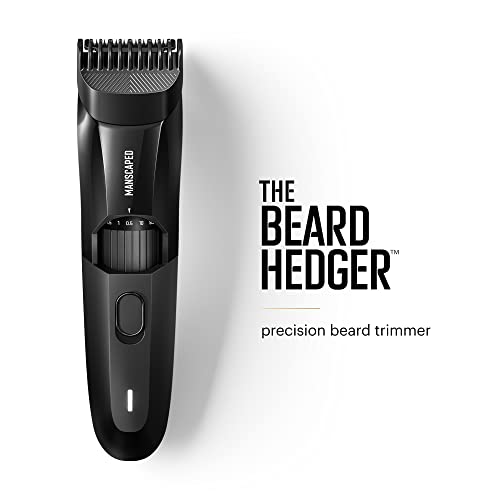 MANSCAPED® The Face Grooming Duo Contains: The Beard Hedger™ Premium Precision Beard Trimmer and The Weed Whacker® 2.0 Nose and Ear Hair Trimmer