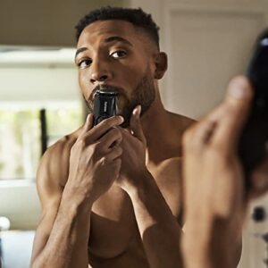 MANSCAPED® The Face Grooming Duo Contains: The Beard Hedger™ Premium Precision Beard Trimmer and The Weed Whacker® 2.0 Nose and Ear Hair Trimmer